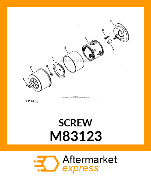 SCREW, CAP 10 M83123