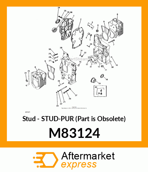 Stud - STUD-PUR (Part is Obsolete) M83124