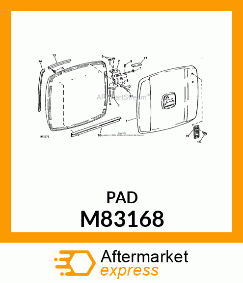 Pad M83168