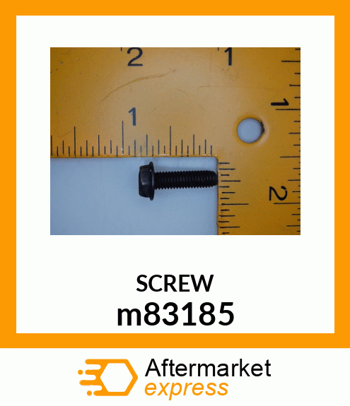 SCREW, MACHINE, SLOTTED PAN HEAD m83185