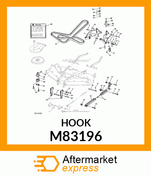 Hook - HOOK, TRANSPORT M83196