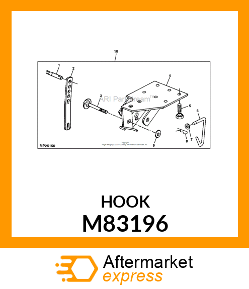 Hook - HOOK, TRANSPORT M83196