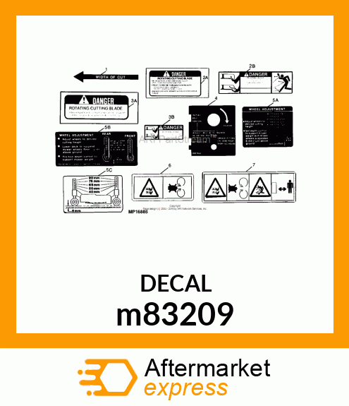 SAFETY SIGN m83209