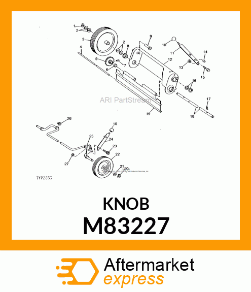 Knob Adjusting M83227