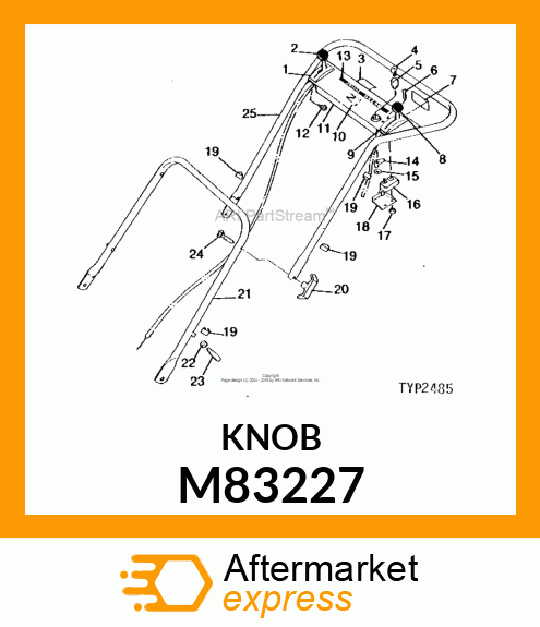 Knob Adjusting M83227