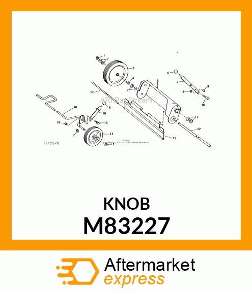 Knob Adjusting M83227