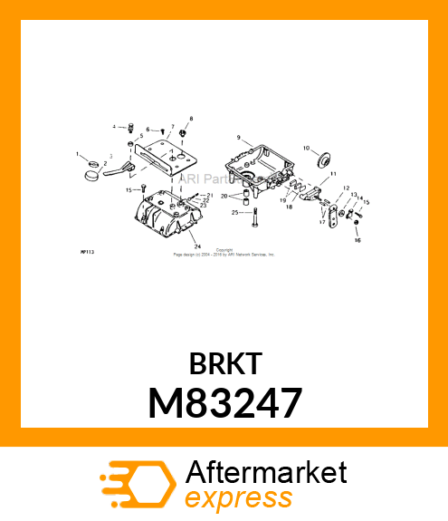 Gearshift Lever - LEVER, SHIFT M83247