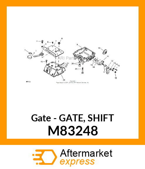 Gate - GATE, SHIFT M83248