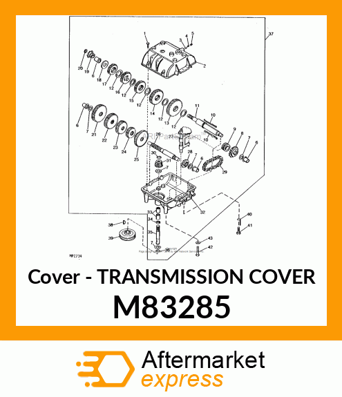 Cover - TRANSMISSION COVER M83285