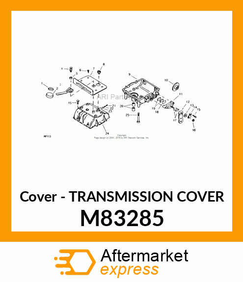 Cover - TRANSMISSION COVER M83285