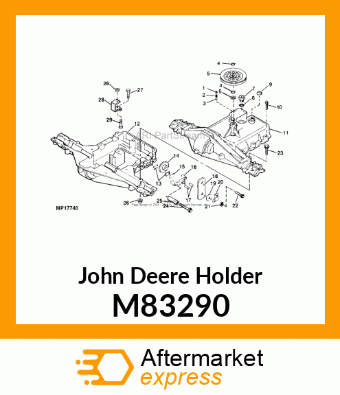 BRAKE PAD HOLDER M83290