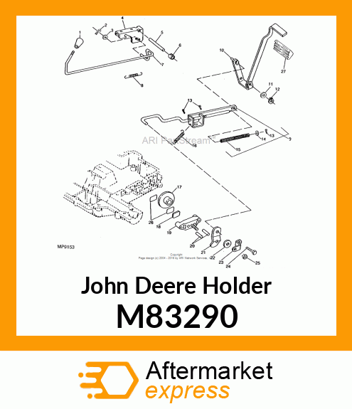 BRAKE PAD HOLDER M83290