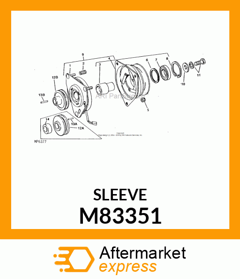 Bearing Collar Pur M83351