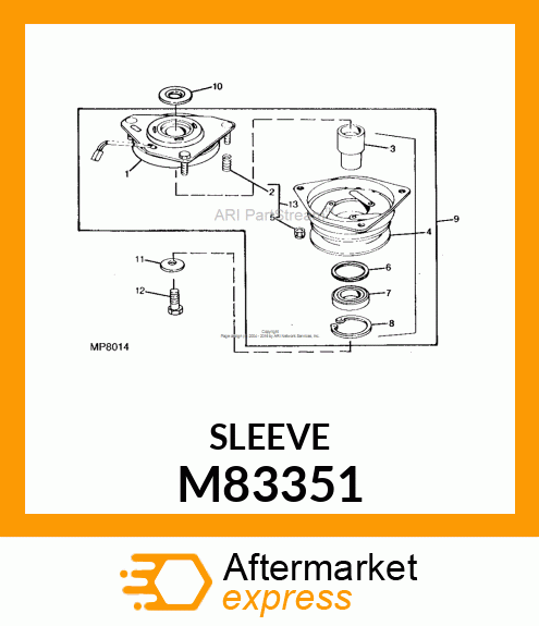 Bearing Collar Pur M83351