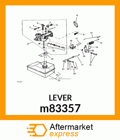 ROD, SPEED CONTROL m83357