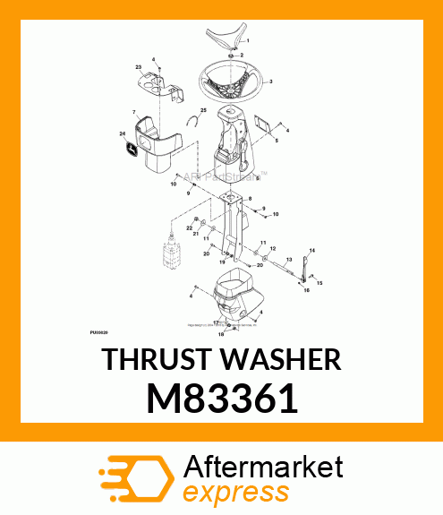 WASHER, THRUST M83361