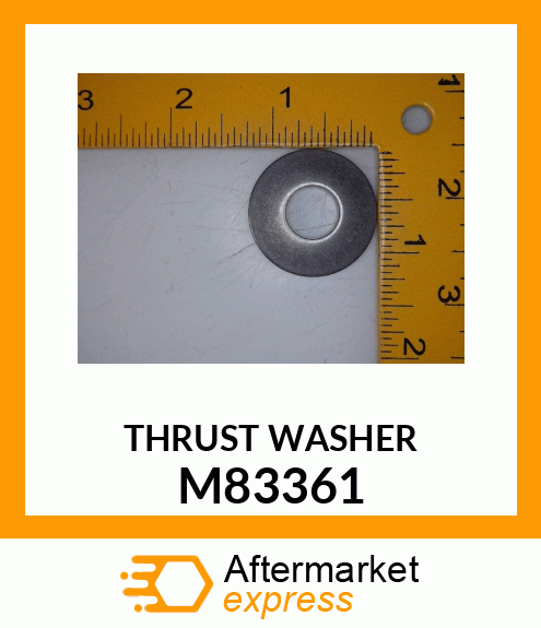 WASHER, THRUST M83361