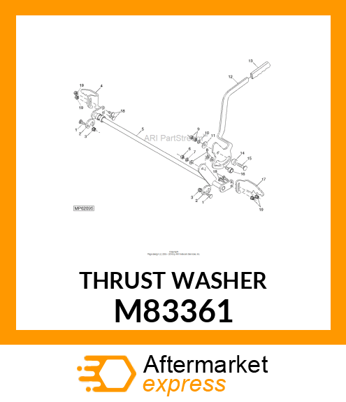 WASHER, THRUST M83361