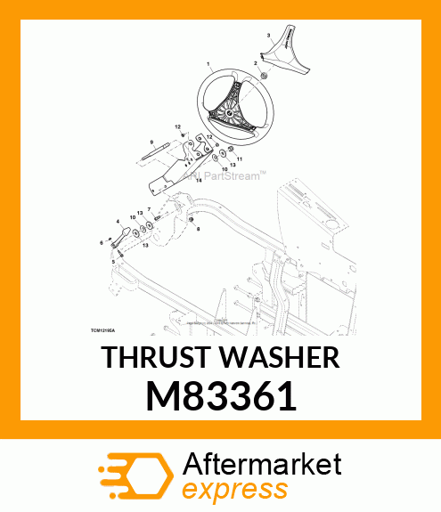 WASHER, THRUST M83361