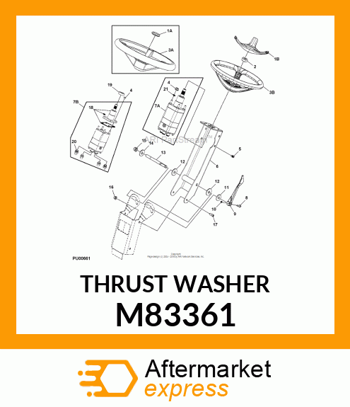 WASHER, THRUST M83361