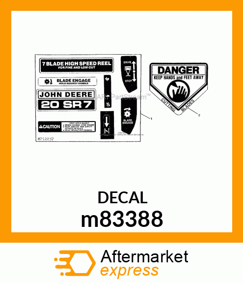 LABEL, CPSC DANGER m83388