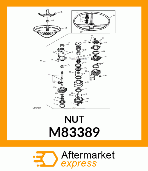 LOCKNUT,ELASTIC JAM 5/16 M83389