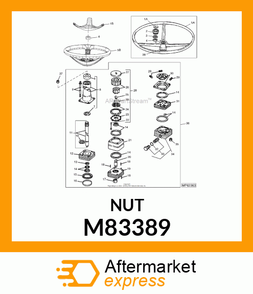 LOCKNUT,ELASTIC JAM 5/16 M83389