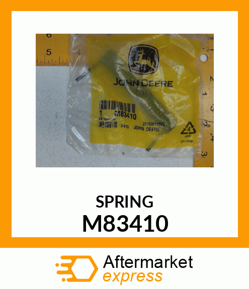 SPRING, CHUTE GUARD M83410