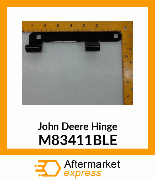 HINGE, HINGE, PAINTED (BLACK) M83411BLE