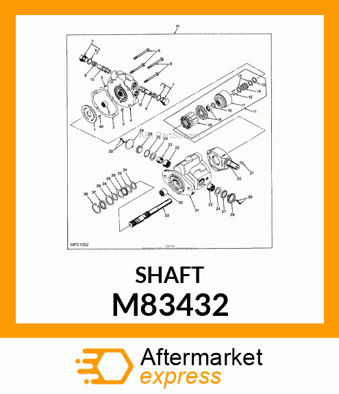 DRIVE SHAFT M83432