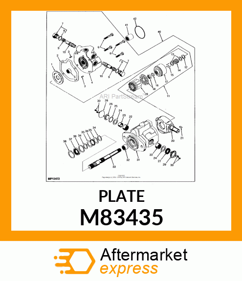 COVER, SEAL M83435