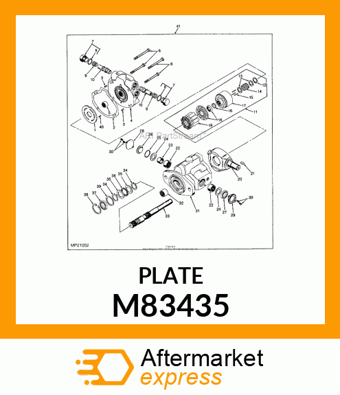 COVER, SEAL M83435