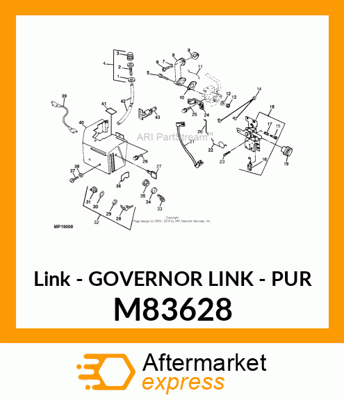 Link - GOVERNOR LINK - PUR M83628