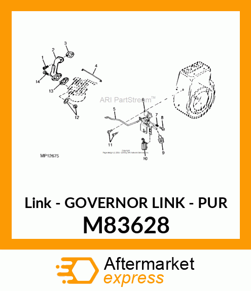 Link - GOVERNOR LINK - PUR M83628