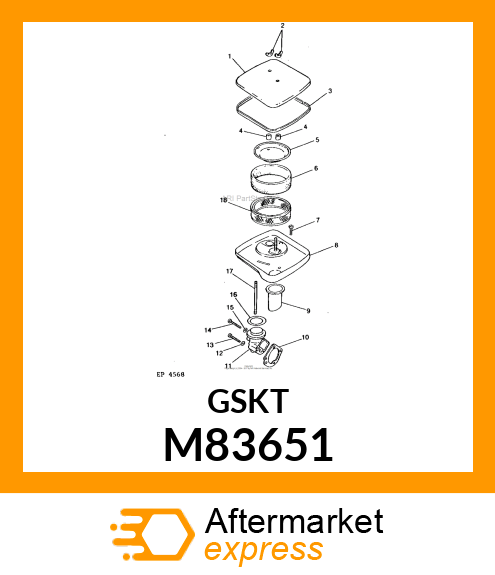 Gasket M83651