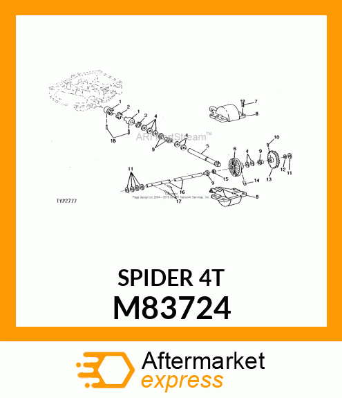 Spider M83724