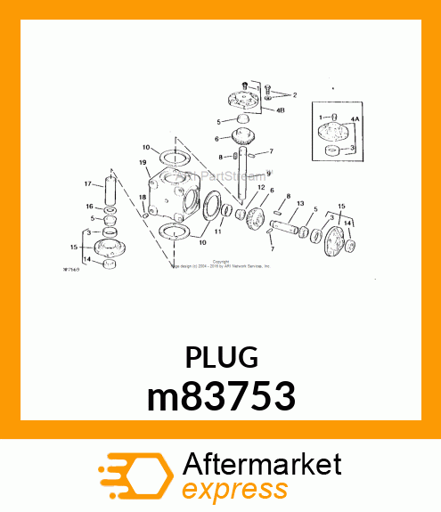 FITTING, PIPE PLUG m83753