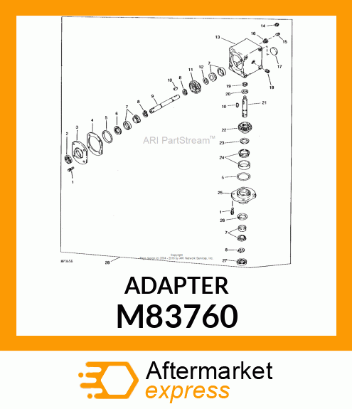 Adapter Fitting M83760