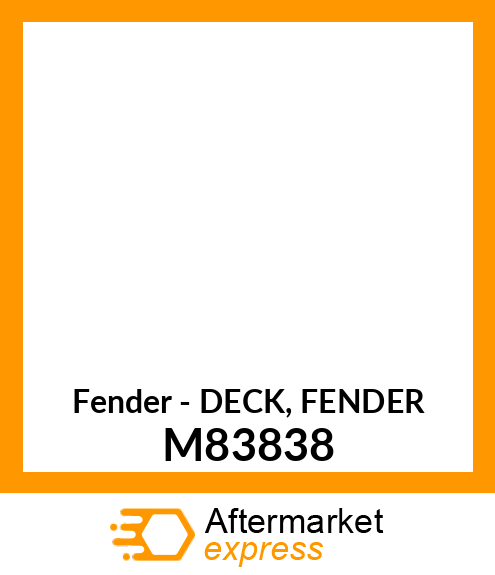 Fender - DECK, FENDER M83838