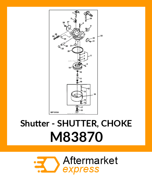 Shutter Choke M83870