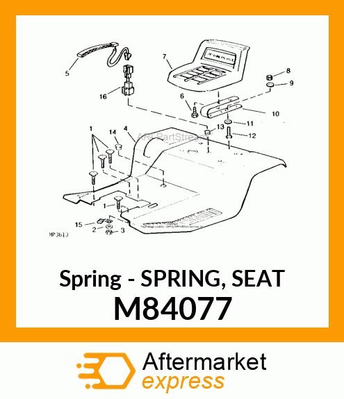 Spring - SPRING, SEAT M84077