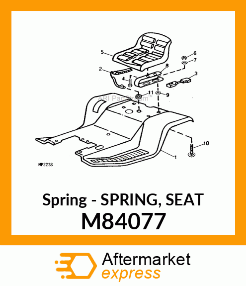 Spring - SPRING, SEAT M84077