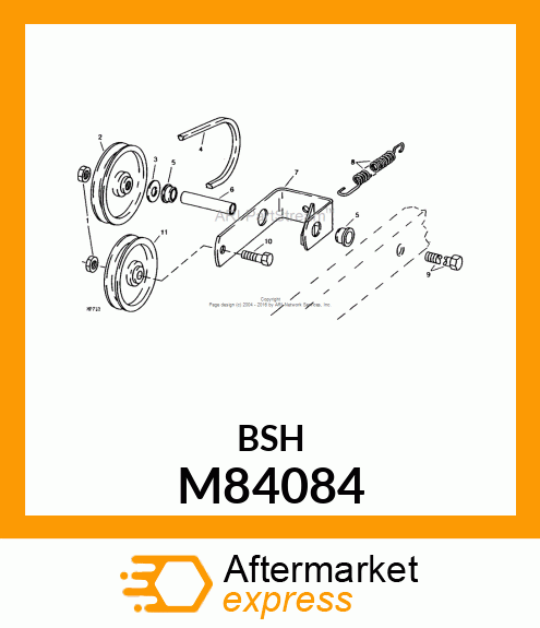 Bushing - TUBE, IDLER M84084