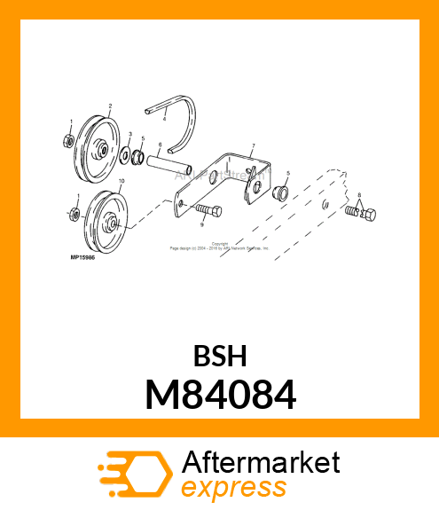 Bushing - TUBE, IDLER M84084