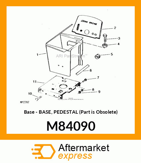 Base - BASE, PEDESTAL (Part is Obsolete) M84090