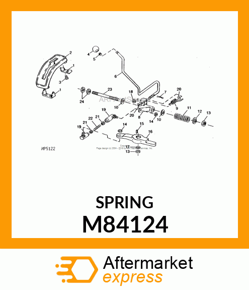 SPRING M84124