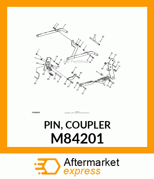 PIN, COUPLER M84201