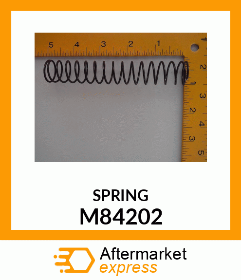 SPRING, COUPLER PIN M84202