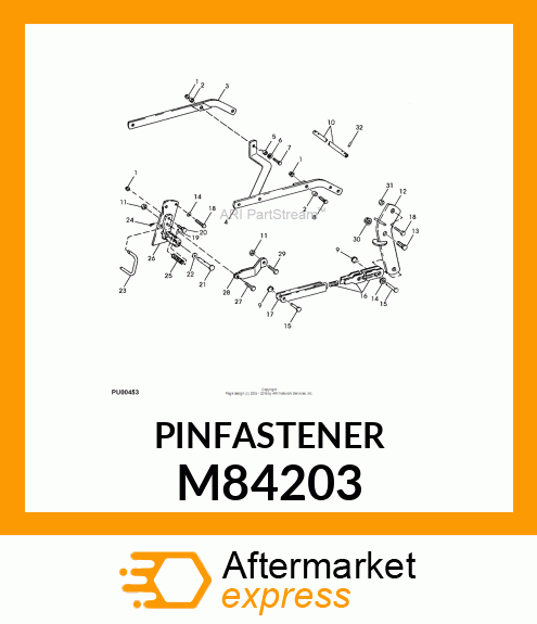 PIN, TRANSPORT LATCH M84203