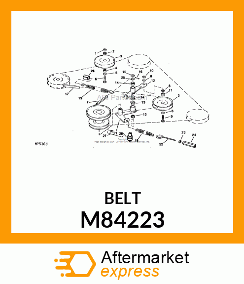 Belt M84223